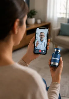 Consulta médica por vídeo